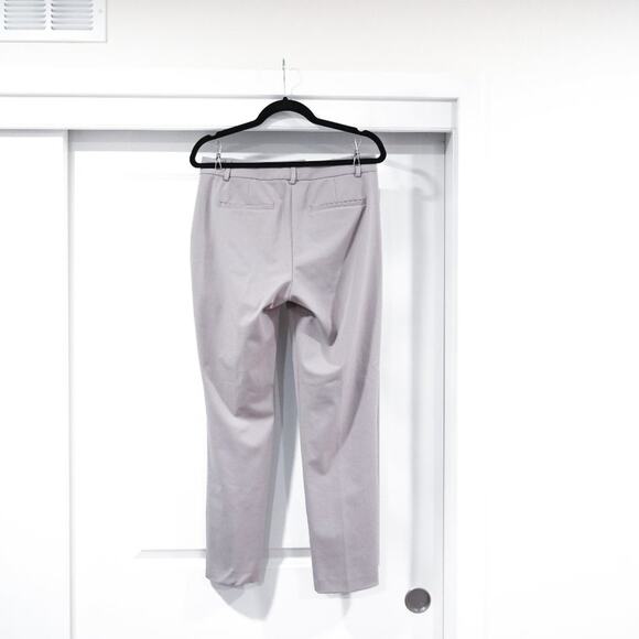 Reiss JOANNE SLIM FIT TAILORED TROUSERS in Taupe Size 6 - Picture 5 of 8